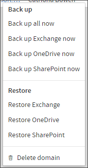 Restore OneDrive 1